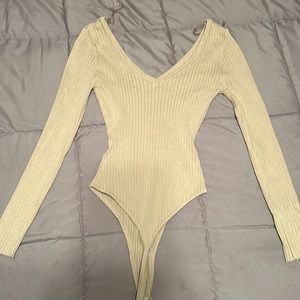 tan bodysuit